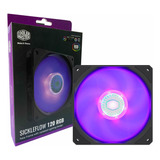 Cooler Master Sickleflow 120 Rgb De 1800 Rpm P/ Gabinete 120mm 12cm C/ Led Rgb De 4 Pinos E 12v