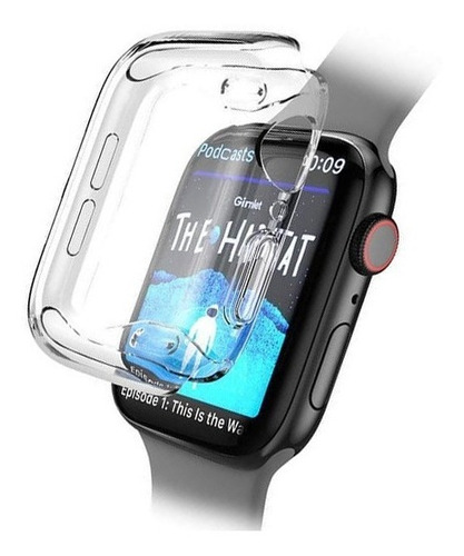 Protector Case Mica Transparente Para Apple Watch Serie 6 Se