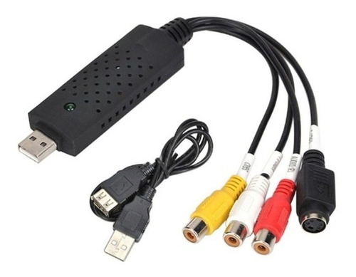 Capturadora De Video Audio Usb Conexión S-video Rca Easycap