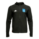 Campera Racing Club Kappa 2023 Negro - Adulto