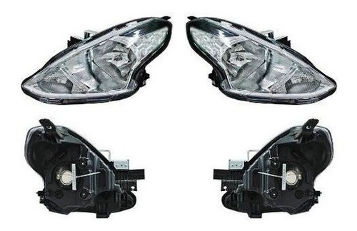 Par Juego Faros Nissan Versa  2015 - 2016 Tyo