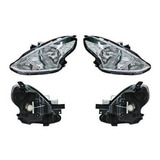 Par Juego Faros Nissan Versa  2015 - 2016 Tyo