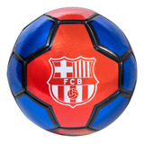 Balón Fcb Escudo Barcelona Color Rojo