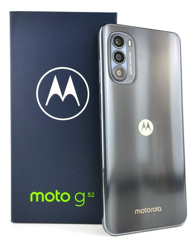 Moto G52 Dual Sim 128 Gb Preto 4 Gb Ram