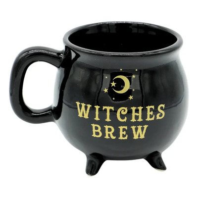 Taza Caldero De Bruja Witches Brew Dorado | MercadoLibre