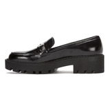 Zapato Flat Plataforma Andrea Negro Mujer 3096147