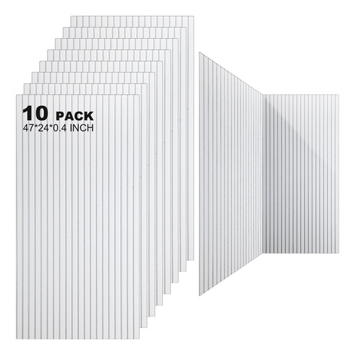 Woanger 10 Paneles Acusticos Grandes Absorbentes De Sonido D