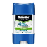 Gillette Clear Gel Power Rush Desodorante En Gel Hombre 82g