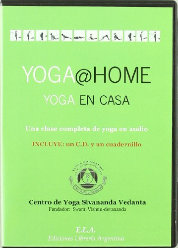 Libro Dvd Yoga Home Yoga En Casa De Centro De Yoga Sivananda