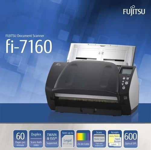 Scanner Profesional Fujitsu Fi-7160 60 Ppm