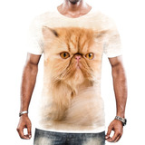 Camiseta Camisa Felinos Gatos Persas Raça Pura Animais Hd 7