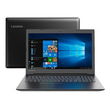 Notebook Lenovo Ideapad B330-15ikbr  Preta 15.6 , Intel Core I5 8250u  8gb De Ram 1tb Hdd, Intel Uhd Graphics 620 1920x1080px Windows 10 Pro