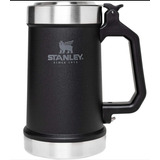 Caneca Térmica Stanley Com Tampa Abridor Matte Black 709ml 