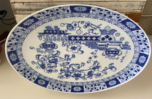 Fuente Antigua -porcelana Tsuji- 37 X 28 Cm- Precio X Unidad