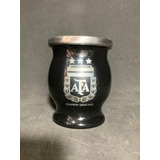 Mate Acero Escudo Afa 3 Estrellas Argentina Grabado Laser 