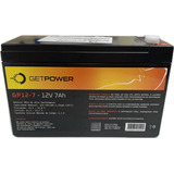 Bat. 12v 7ah Para Alarme - Getpower