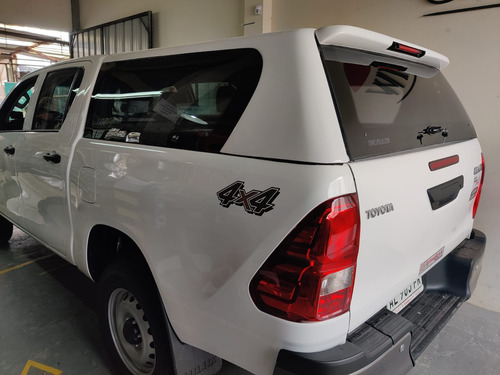 Cúpula Toyota Hilux D/c (2016/20) Vidrio Basculante Pintada 