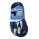 Cable Dmx Ampro Para Audio Con Ficha Canon Xlr3 (3 Mts) Mc1