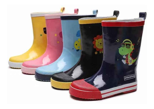 Botas De Lluvia Niños, Niñas