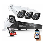 Kits Dvr Para Vigilancia Sistema De Cámaras De Seguridad Poe