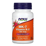 Vitamina K2 Mk7 100mcg 60 Capsulas Importada K2mk7 Original