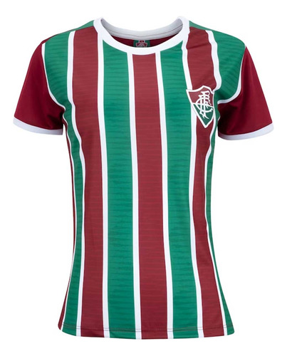Camisa Feminina Fluminense Braziline Epoch Licenciada + Nf