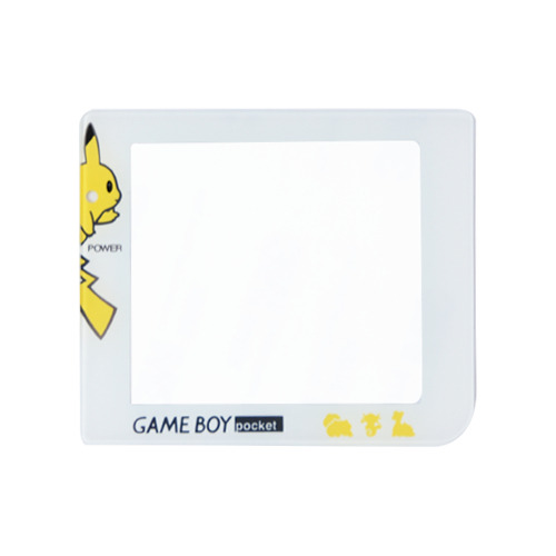 Mica Pkmn Blanca Vidrio Para Game Boy Pocket (gbp)