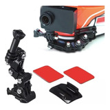 Soporte Gopro Hero Frontal Para Casco Moto Bicicleta