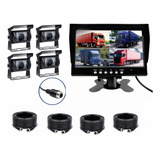 Kit Gravador Dvr Ahd Ips Micro Ônibus Caminhão Motorhome 