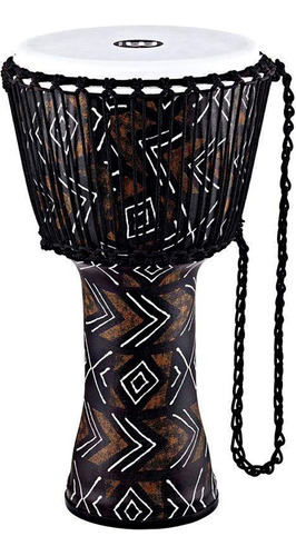 Meinl Padj6-m-f Tambor Djembe Con Parche Carcasa 10 Pulgadas Color Marrón