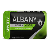 Sabonete Albany Homem Mentol C/de Oleosidade Kit C/48