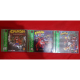 Crash Bandicoot 1,2 E 3 Ps1 Original Playstation 1 Americano