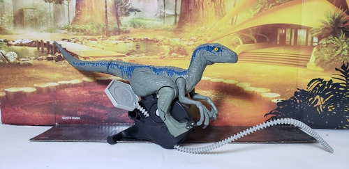 Jurassic World Velociraptor Blue Persecución Jurasica 