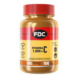 Vitamina C 1000mg Fdc 100 Comprimidos - Importada
