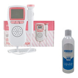 Doppler Fetal Ultrasonido De Latidos Recargable + Gel Conduc