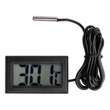2 Pzas Termometro Digital -50-110°c Cable Sensor Temperatura