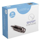 Cartucho Smart Derma Pen Preto Hk 36 Agulhas Smart Gr C/ 10