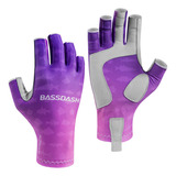 Bassdash Altimate Upf 50+ - Guantes De Pesca Para Mujer, Pr.