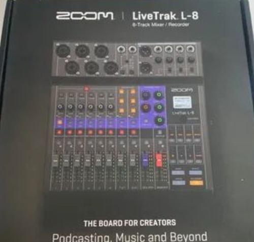 Mesa Mixer Zoom Livetrak L-8 Podcast