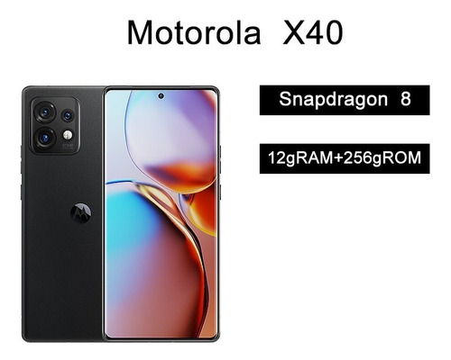 Motorola X40 Snapdragon 8gen2 12+256g Ip68 Negro
