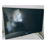  Tv  LG 32  Lv2500 C/control Y Soporte Fijo P/pared Poco Uso