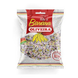 Bala De Banana Oliveira Pacote Com 500g