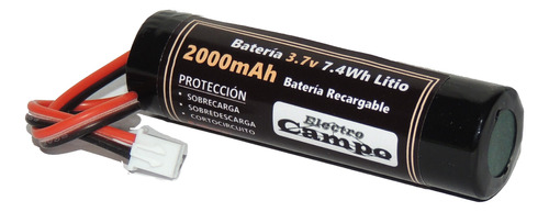 Pila Para Bocina 18650 3.7v 2000mah Batería Recargable 