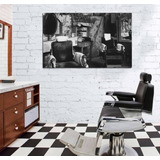 Cuadro 40x60cm Barberia Antigua Deco Vintage Barber Shop