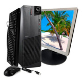 Cpu Lenovo Thinkcentre Core I7 4ªg 8gb 240gb + Monitor 17 