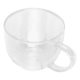 Tazas De Café De Vidrio Aislante De Doble Capa Con Asa 20 [u