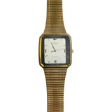 Relógio Orient Quartz Banhado A Ouro 18k