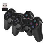 2 Pcs Gamepads Con Consola De Juegos Videojuegos Doméstica