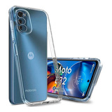 Funda Transparente P/ Moto E32, Space C/ Mica Moto E32