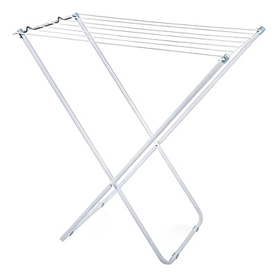 Tender Para Ropa MOR 6104 Plegable Acero Color Blanco | MercadoLibre